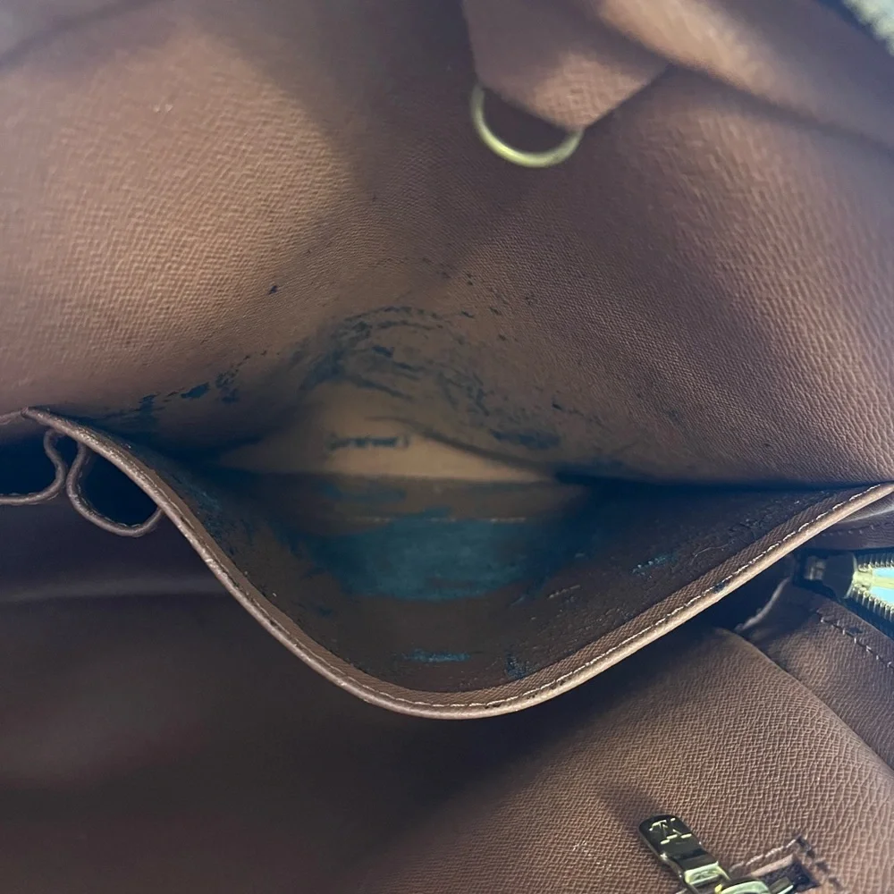 Louis Vuitton Monogram Briefcase with Leather Accents - Picture 13 of 16